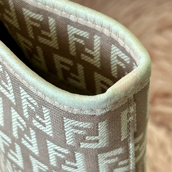 Fendi Monogram Tan Tote - Picture 7 of 15